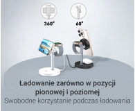 Silver Monkey Core MagCharger 3in1 Biała - 1487257 - zdjęcie 7